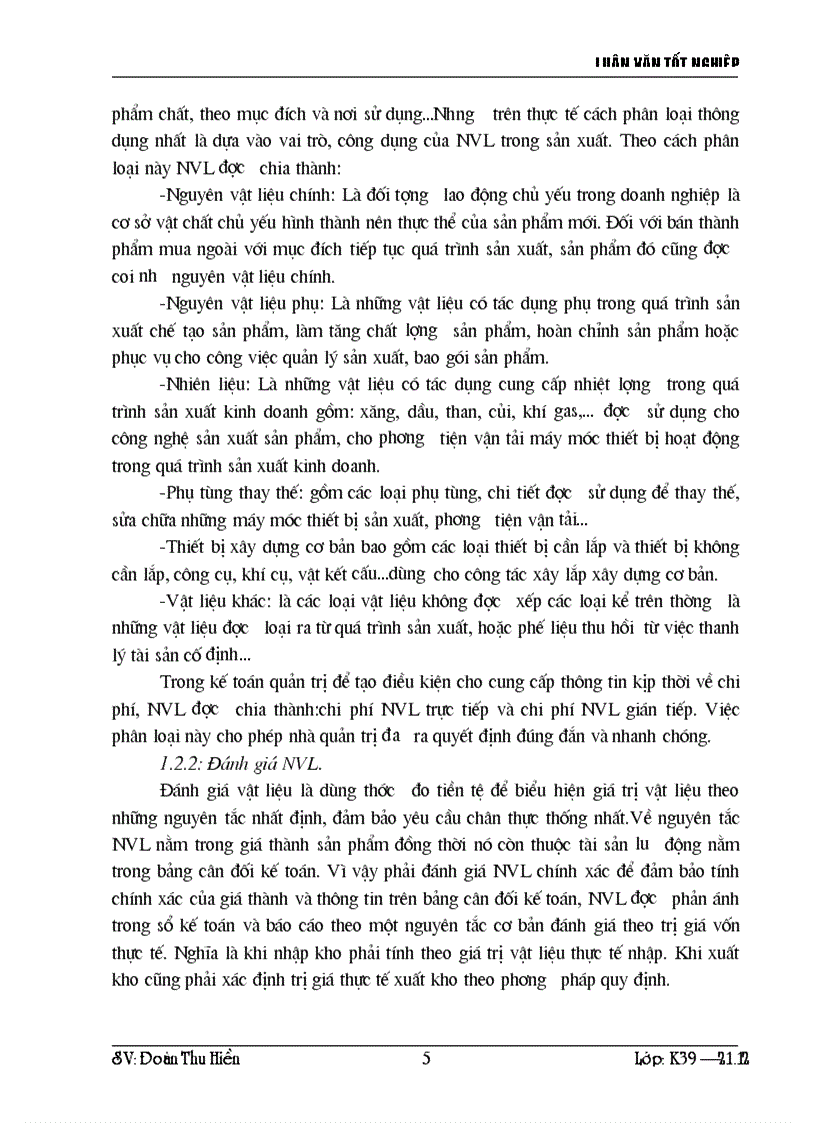 image for page Kế toán nguyên vật liệu và tình hình tổ chức quản lý sử dụng nguyên vật liệu tại Nhà máy Giầy Phúc Yên