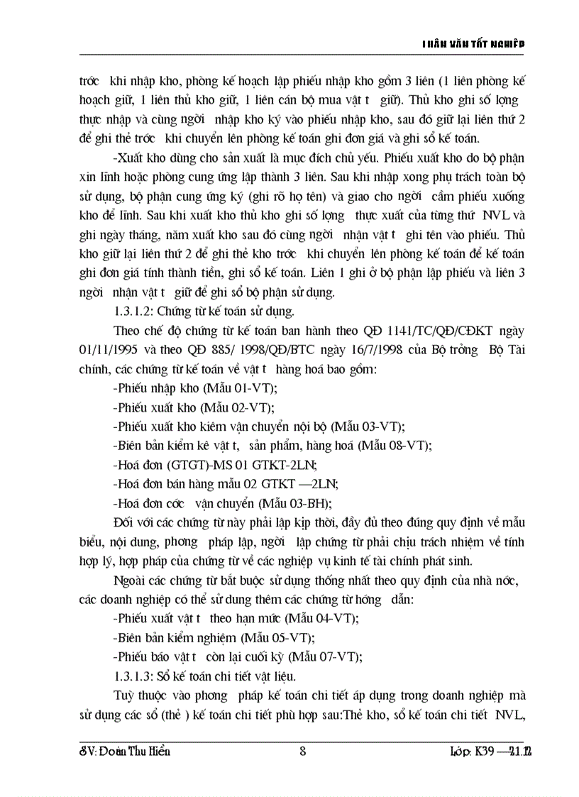 image for page Kế toán nguyên vật liệu và tình hình tổ chức quản lý sử dụng nguyên vật liệu tại Nhà máy Giầy Phúc Yên