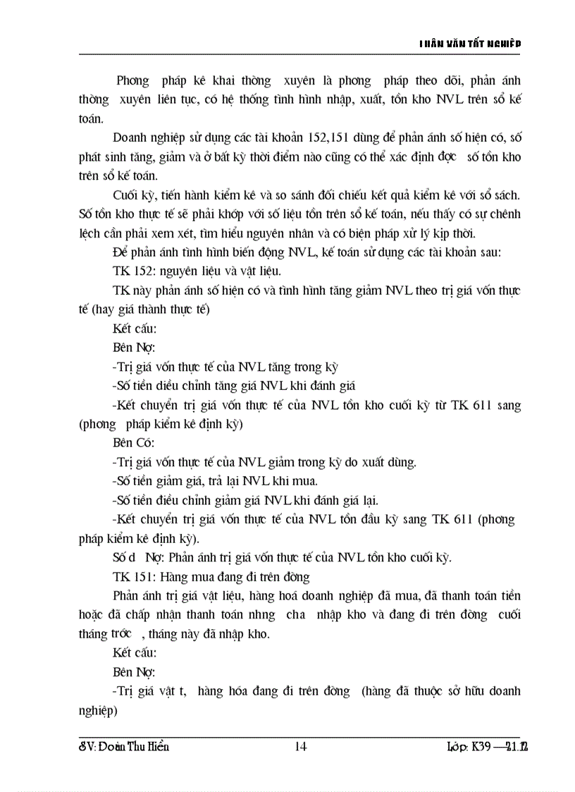 image for page Kế toán nguyên vật liệu và tình hình tổ chức quản lý sử dụng nguyên vật liệu tại Nhà máy Giầy Phúc Yên