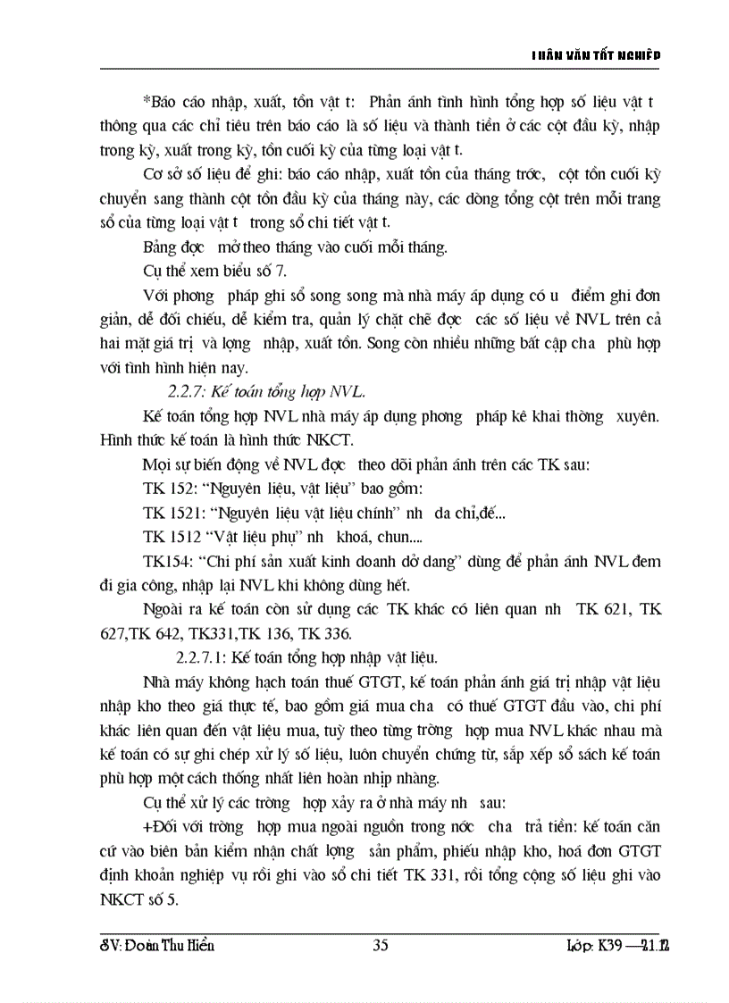 image for page Kế toán nguyên vật liệu và tình hình tổ chức quản lý sử dụng nguyên vật liệu tại Nhà máy Giầy Phúc Yên