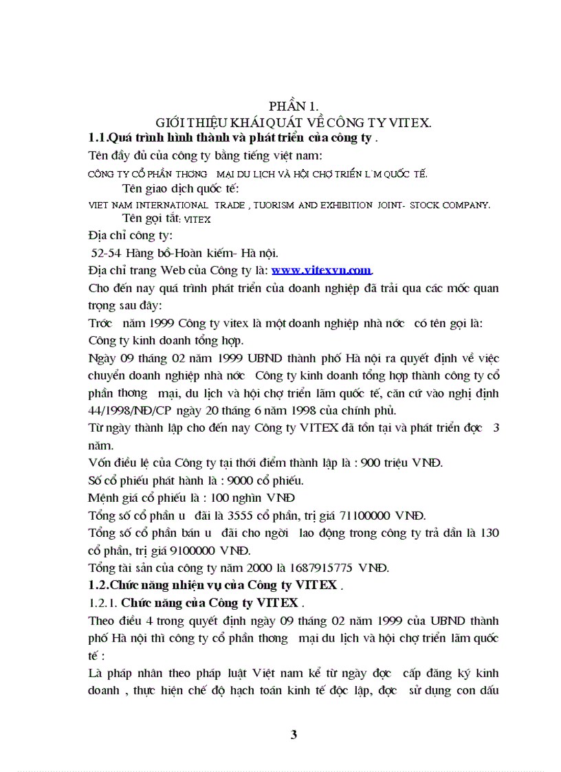 image for page Tại Công ty VITEX