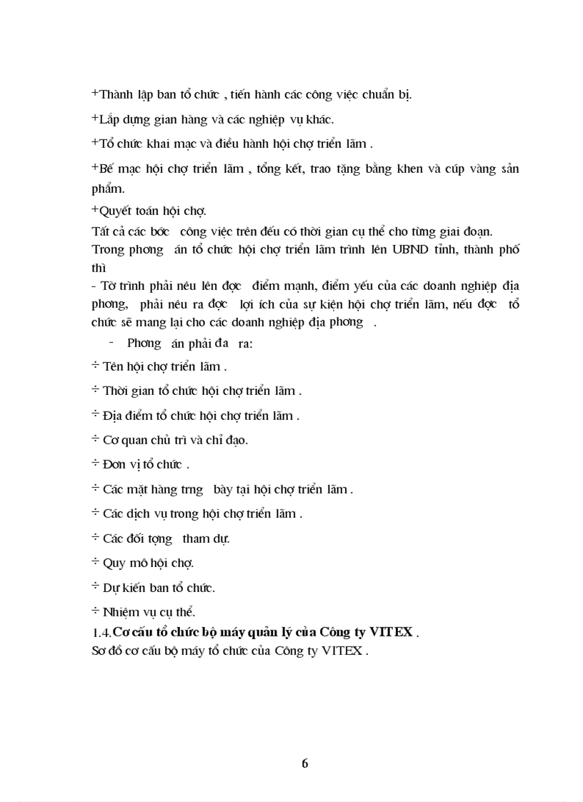 image for page Tại Công ty VITEX