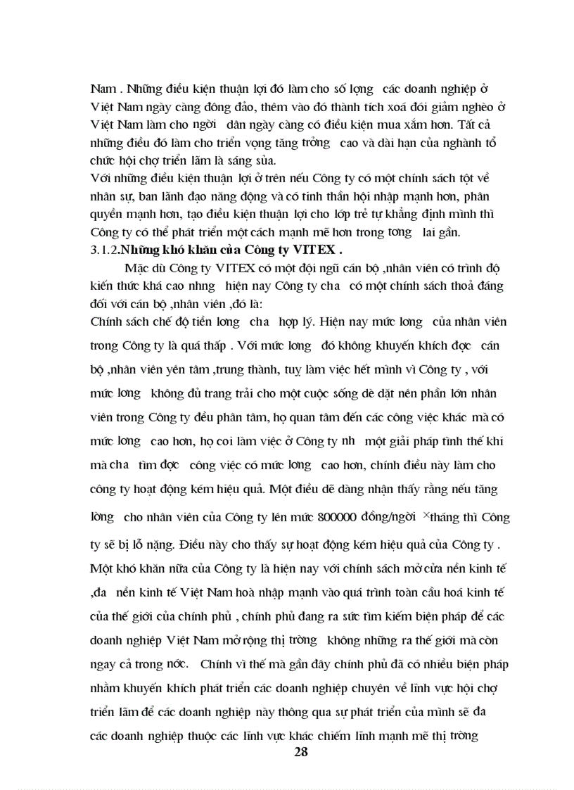 image for page Tại Công ty VITEX