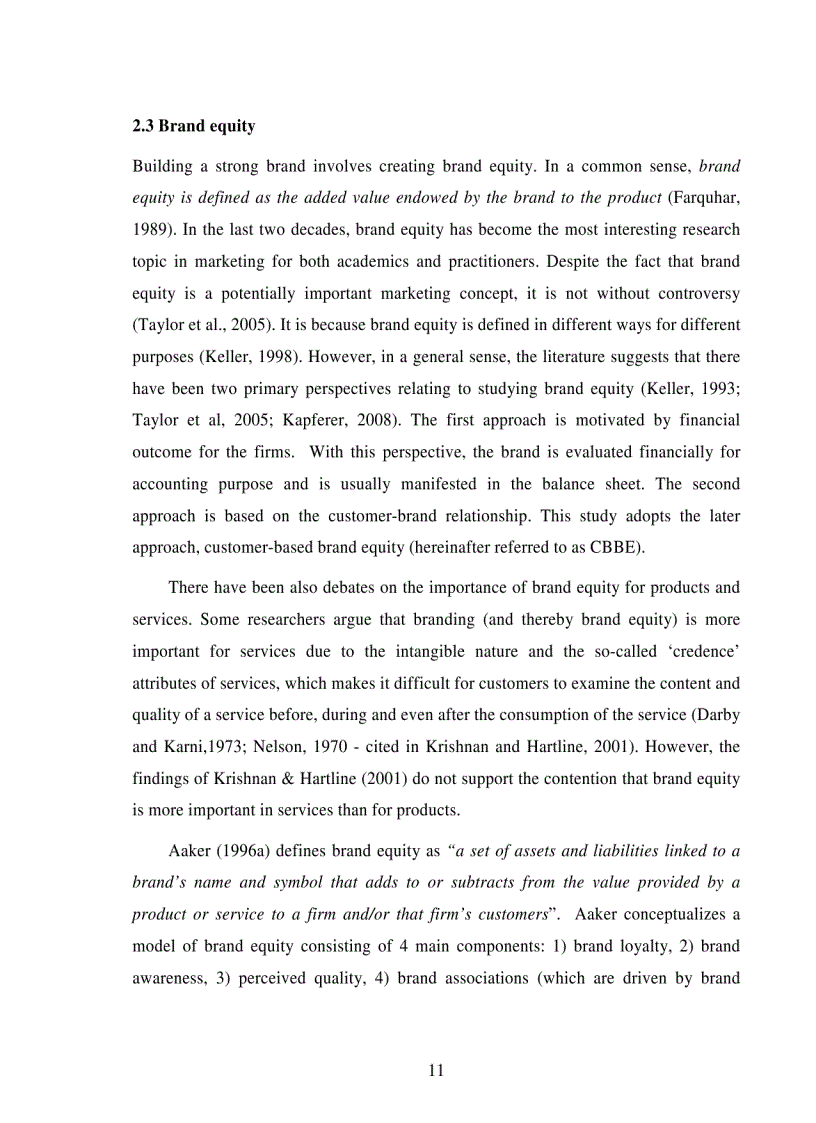 image for page Testing a model of customer based brand equity in the Vietnamese banking servic Viết bằng Tiếng Anh