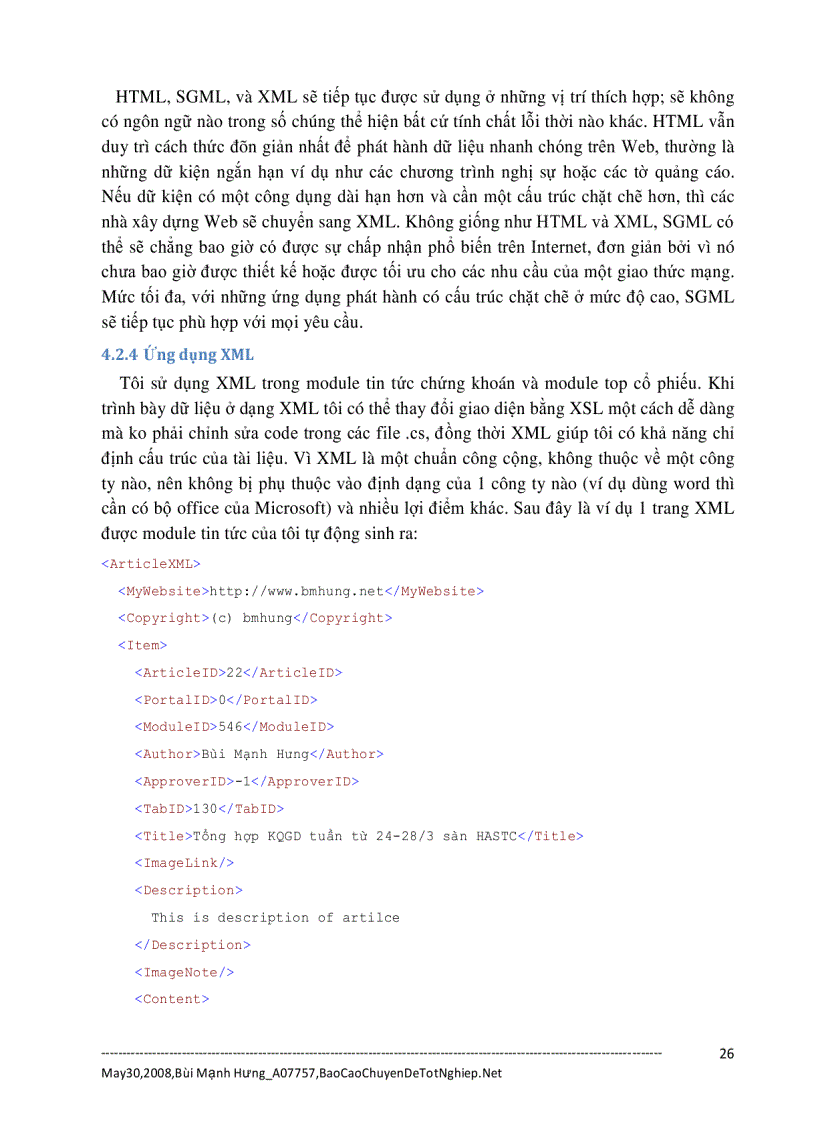 image for page Xây dựng Portal chứng khoán