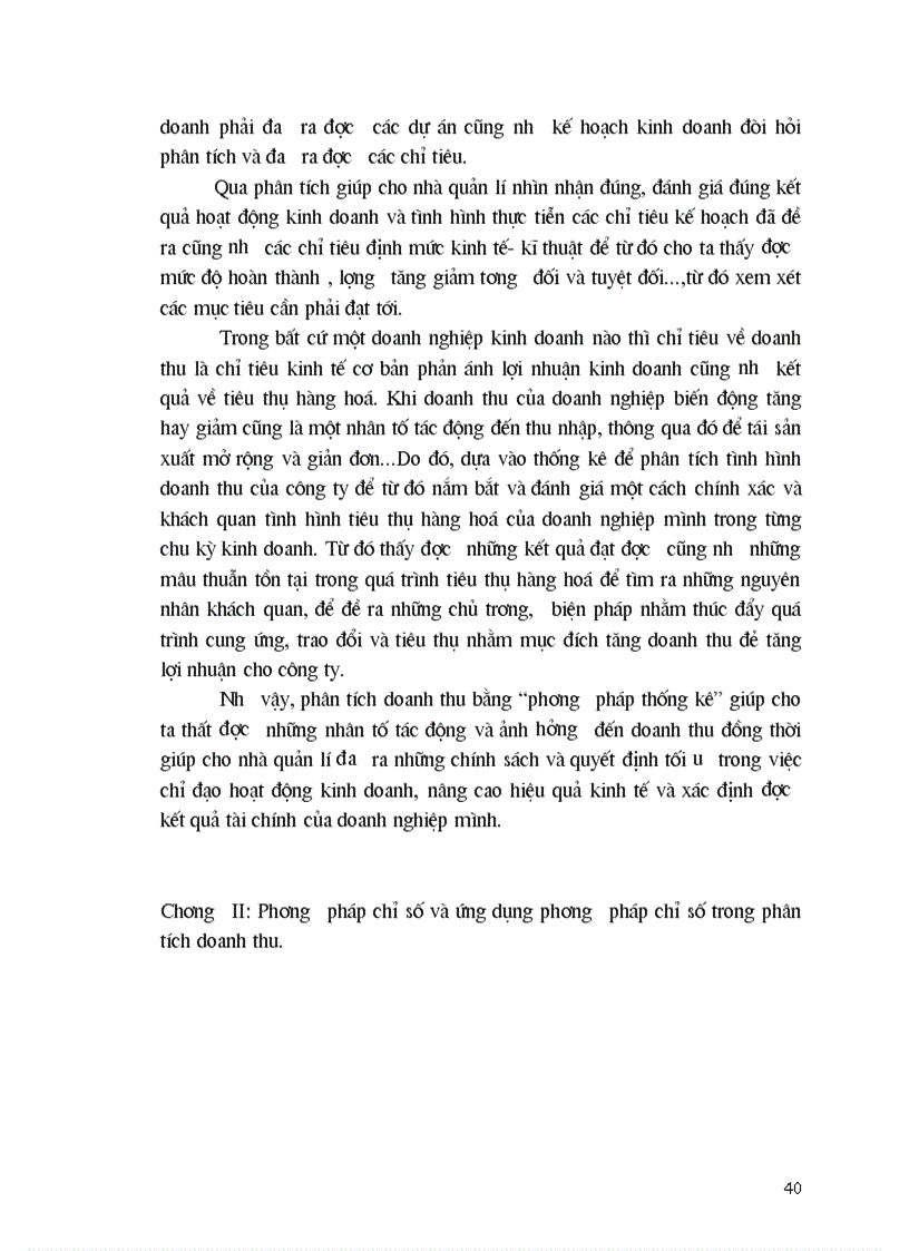 image for page Vận dụng phương pháp chỉ số để phân tích doanh thu của Công ty TNHH Việt Phương