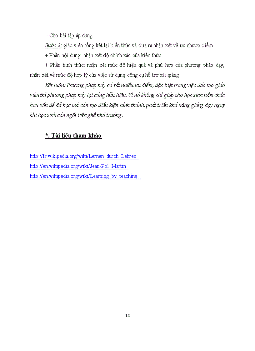 image for page Phương pháp học thông qua thực hành dạy