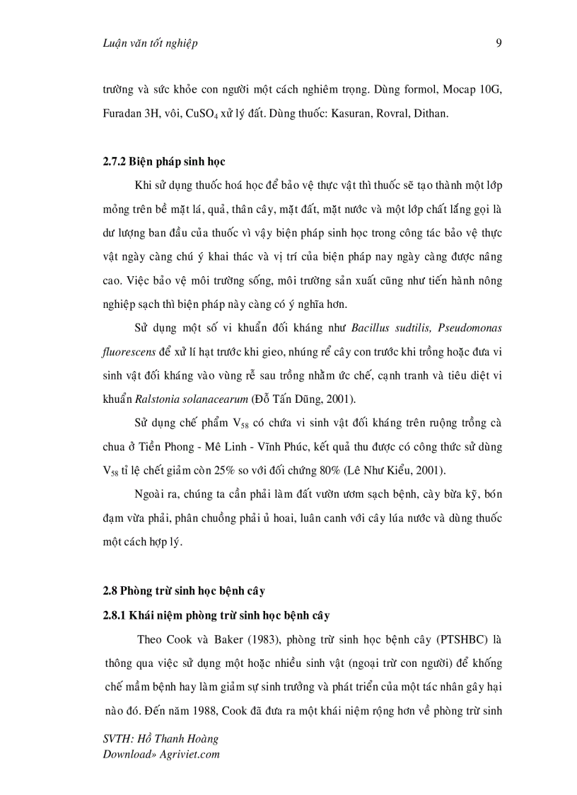 image for page Sử dụng các dòng vi khuẩn phòng trừ vi khuẩn gây bệnh héo xanh trên cà chua