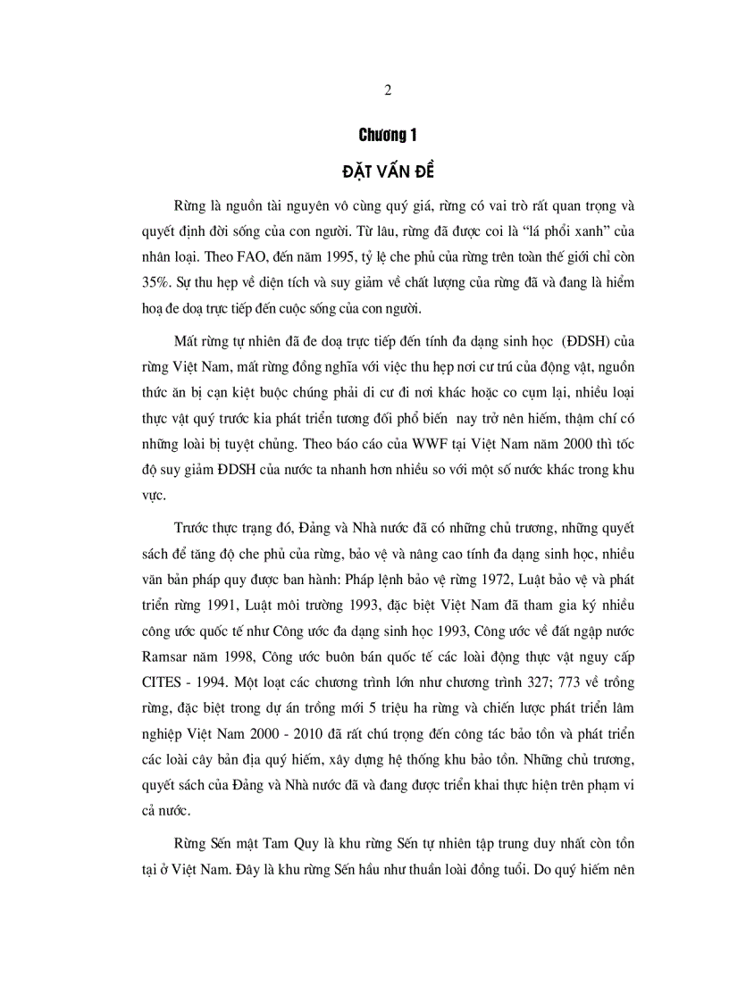 image for page Nghiên cứu các giải pháp quản lý côn trùng trong khu bảo tồn thiên nhiên rừng Sến Tam Quy Hà Trung Thanh Hóa
