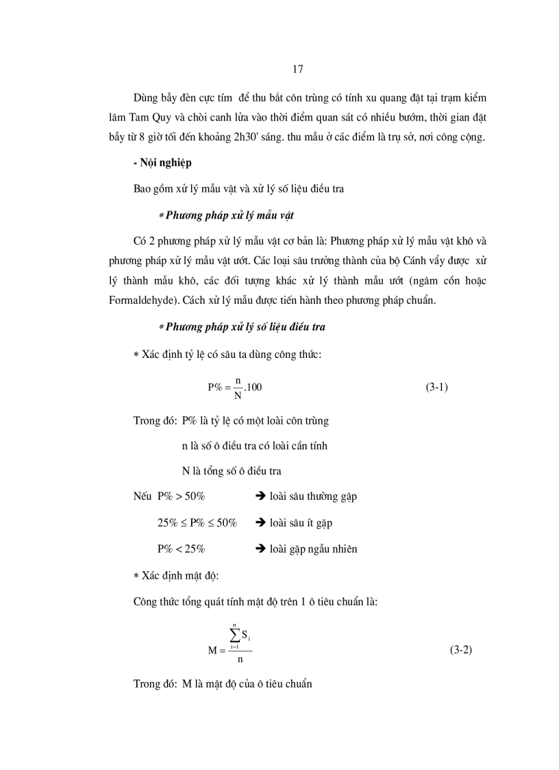 image for page Nghiên cứu các giải pháp quản lý côn trùng trong khu bảo tồn thiên nhiên rừng Sến Tam Quy Hà Trung Thanh Hóa
