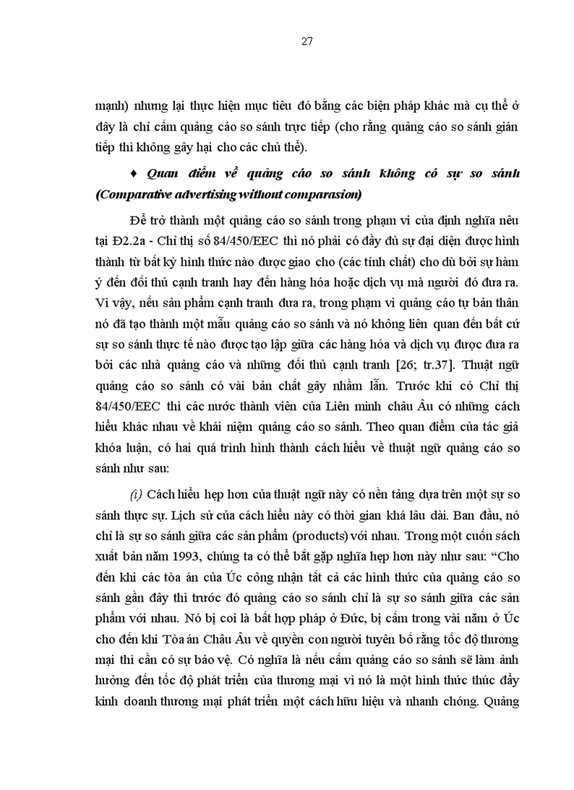 image for page Nghiên cứu so sánh pháp luật điều chỉnh hành vi Quảng cáo so sánh của Liên minh Châu Âu và Việt Nam