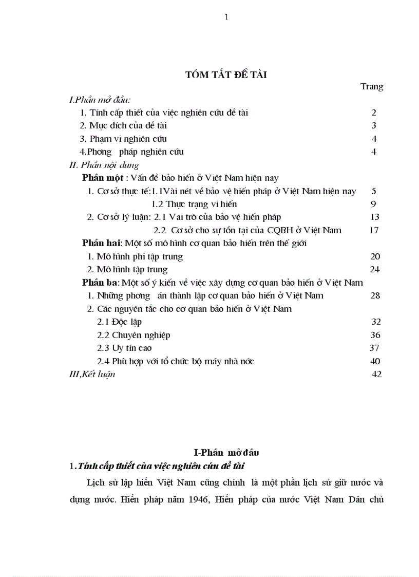 image for page Một số vấn đề về việc xây dựng cơ quan bảo hiến ở Việt Nam