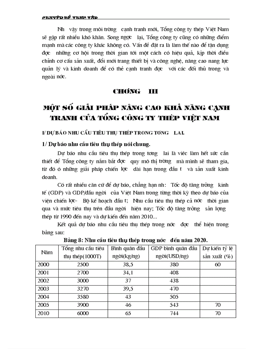 image for page Một số chiến lược Marketing nhằm tăng khả năng cạnh tranh của Tổng công ty Thép Việt Nam