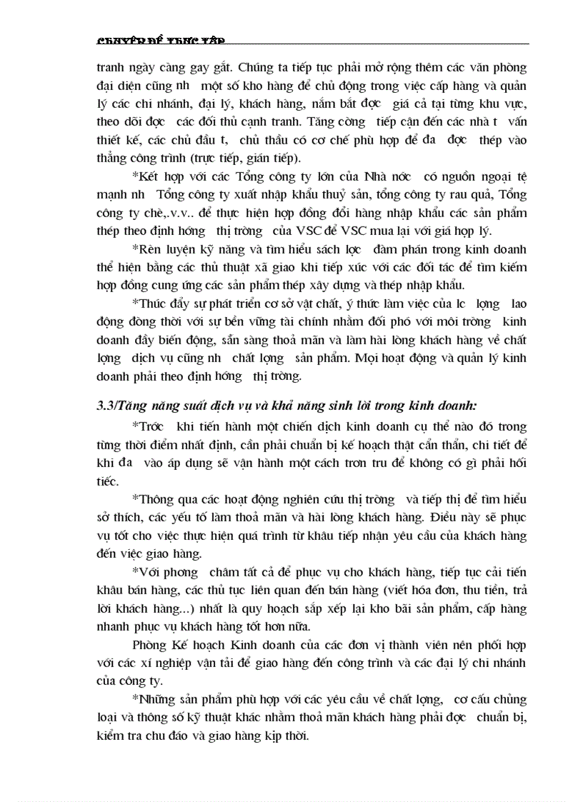 image for page Một số chiến lược Marketing nhằm tăng khả năng cạnh tranh của Tổng công ty Thép Việt Nam