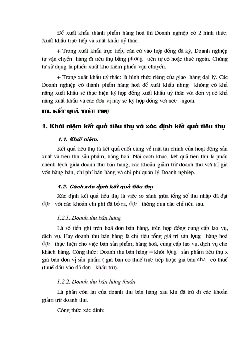 image for page Hoàn thiện công tác kế toán tiêu thụ và xác định kết quản tiêu thụ tại Tổng công ty xuất nhập khẩu và đầu tư IMEXIN