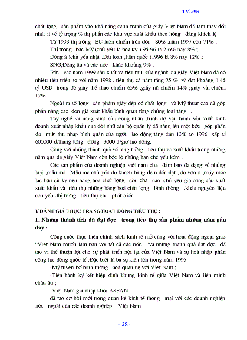 image for page Tiêu thụ sản phẩm Giày Da ở Việt Nam hiện nay thực trạng và giải pháp