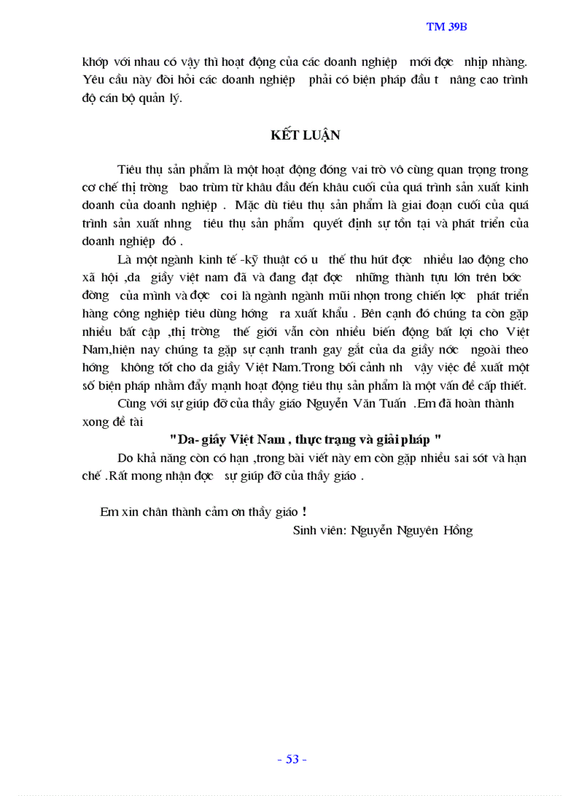 image for page Tiêu thụ sản phẩm Giày Da ở Việt Nam hiện nay thực trạng và giải pháp