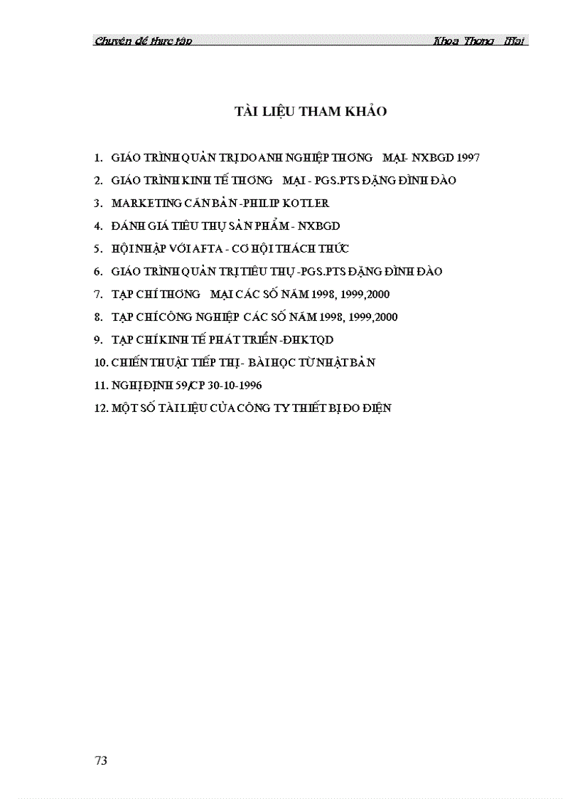 image for page Một số biện pháp đầy mạnh hoạt động tiêu thụ sản phẩm ở Công ty thiết bị đo điện