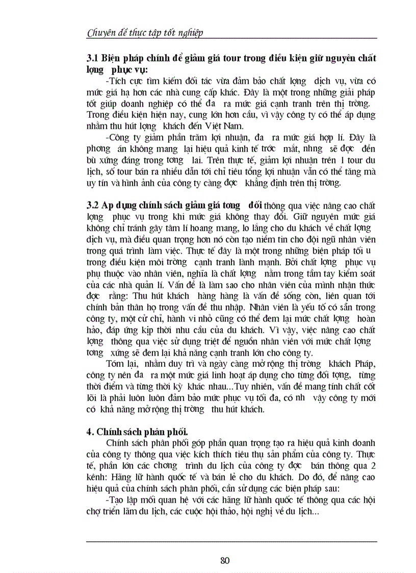 image for page Các giải pháp nhằm duy trì và mở rộng thị tr ường khách du lịch là ng ười Pháp của Công ty du lịch Việt Nam tại Hà Nội