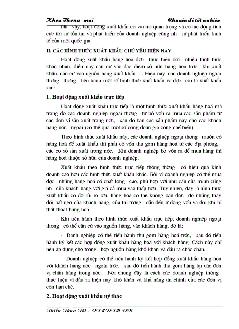 image for page Một số biện pháp thúc đẩy hoạt động xuất khẩu của Công ty phát triển Xuất Nhập khẩu và Đầu tư VIEXIM