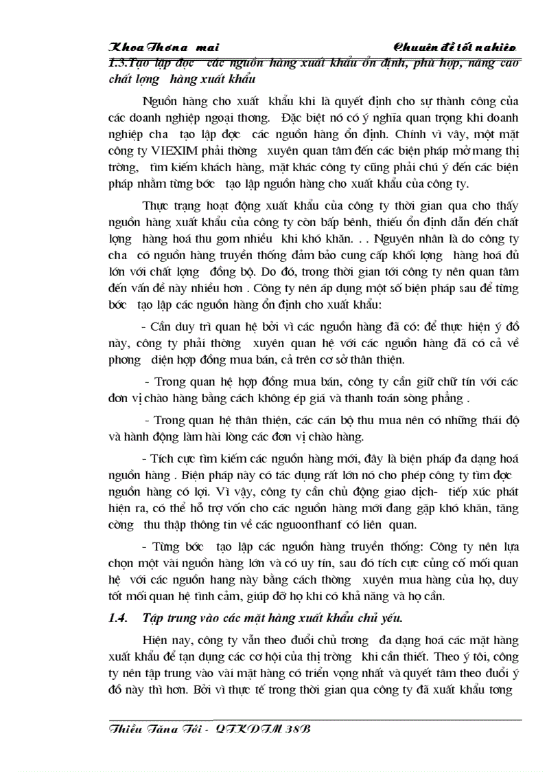 image for page Một số biện pháp thúc đẩy hoạt động xuất khẩu của Công ty phát triển Xuất Nhập khẩu và Đầu tư VIEXIM