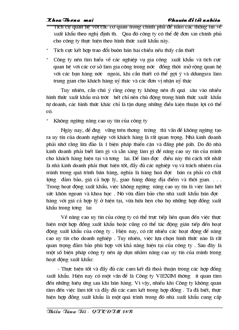 image for page Một số biện pháp thúc đẩy hoạt động xuất khẩu của Công ty phát triển Xuất Nhập khẩu và Đầu tư VIEXIM