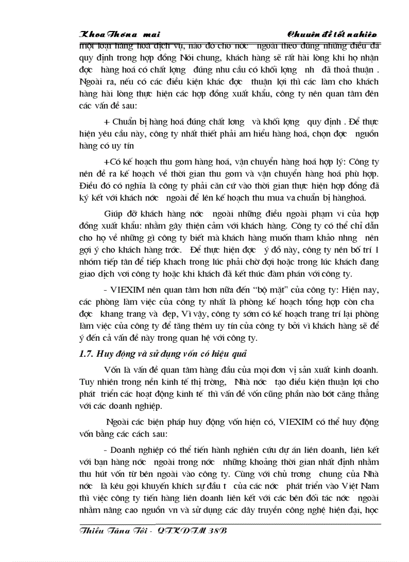 image for page Một số biện pháp thúc đẩy hoạt động xuất khẩu của Công ty phát triển Xuất Nhập khẩu và Đầu tư VIEXIM