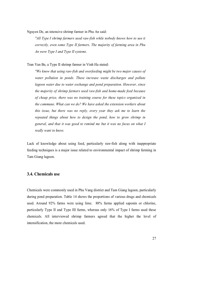 image for page Environmental and Social Impacts of Shrimp farming in Tam Giang lagoon Vietnam Local perception