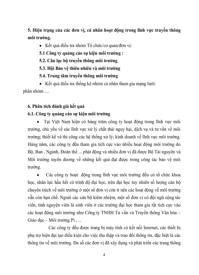 image for page Mạng lưới truyền thông môi trường