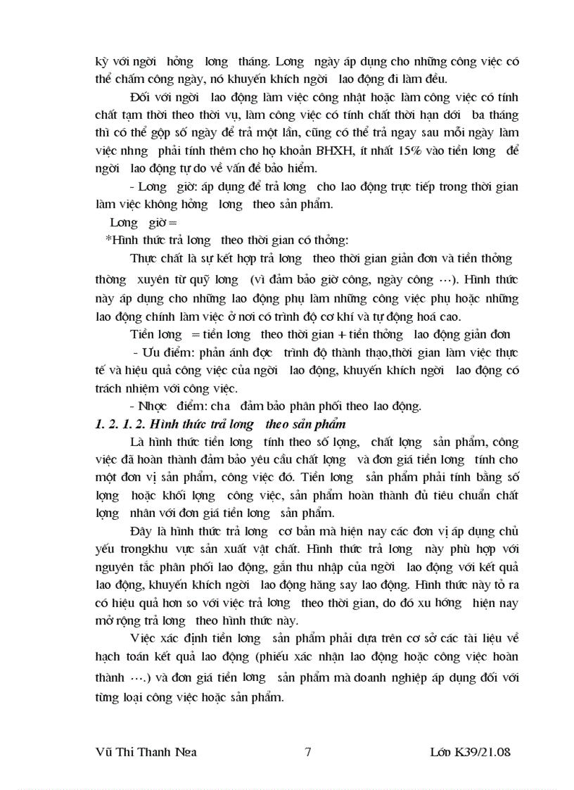 image for page Thực trạng tổ chức kế toán lao động tiền lương và các khoản trích theo lương tại Công ty May 40