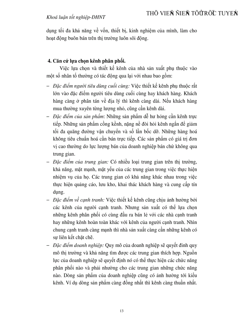 image for page Quản trị hệ thống kênh phân phối tại Công ty rượu Hà Nội