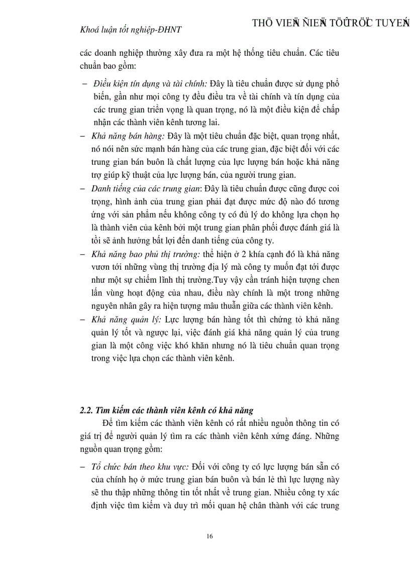 image for page Quản trị hệ thống kênh phân phối tại Công ty rượu Hà Nội