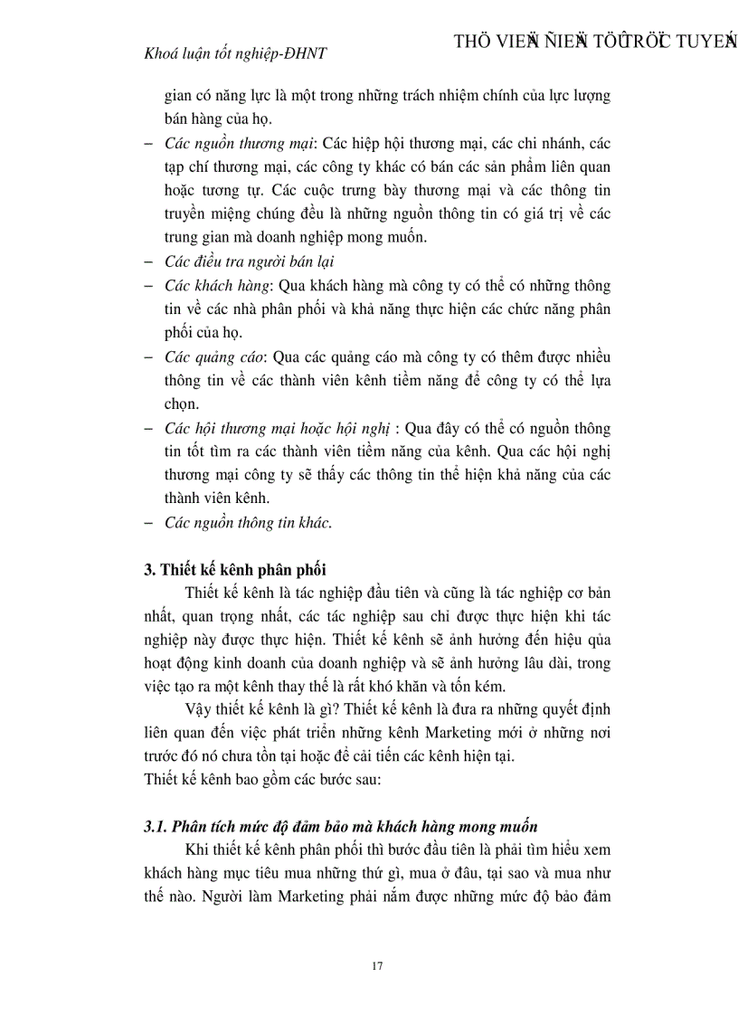 image for page Quản trị hệ thống kênh phân phối tại Công ty rượu Hà Nội