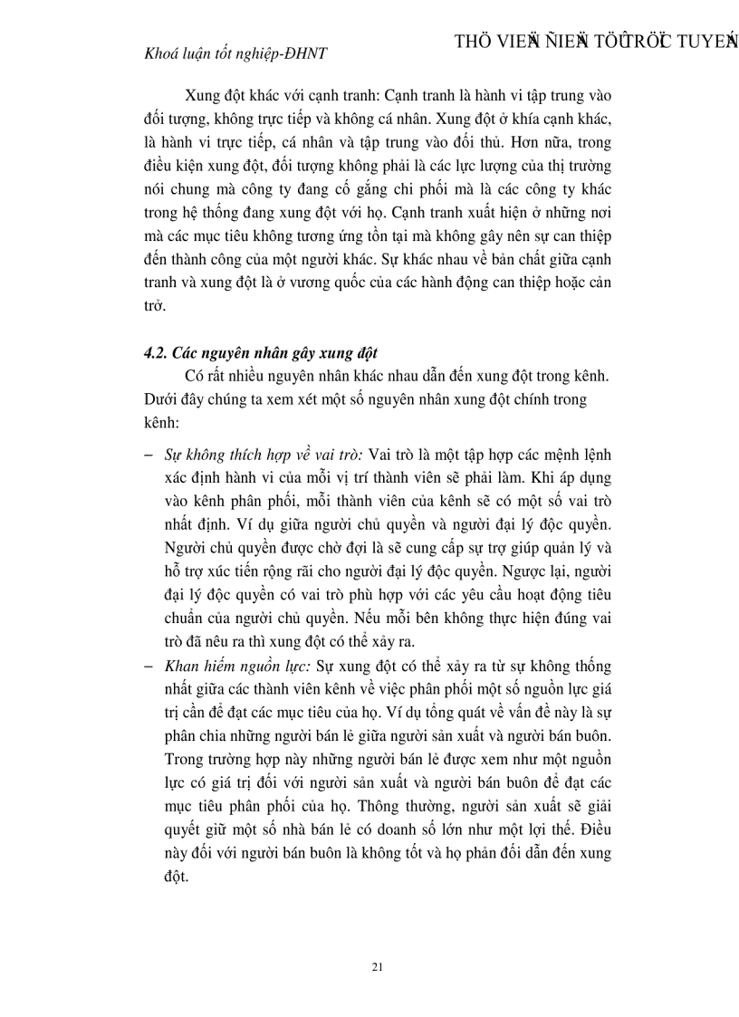 image for page Quản trị hệ thống kênh phân phối tại Công ty rượu Hà Nội