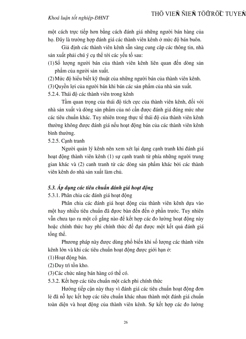 image for page Quản trị hệ thống kênh phân phối tại Công ty rượu Hà Nội