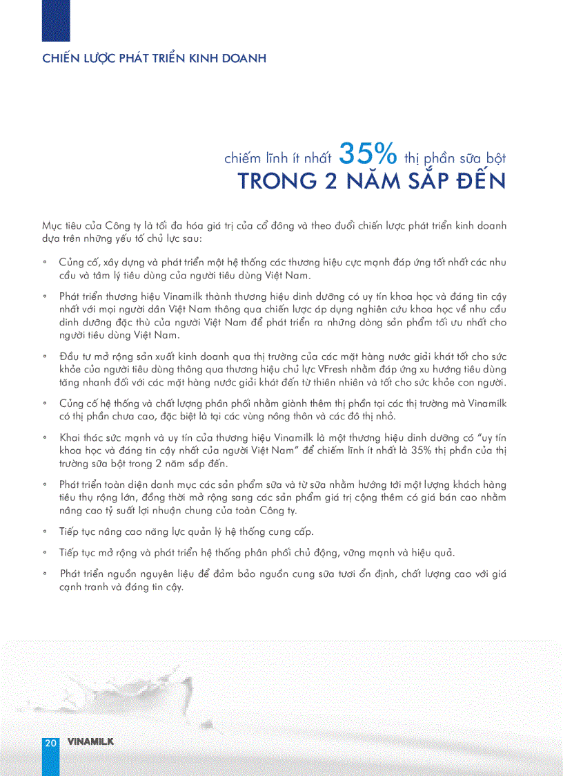 image for page Báo cáo tài chính của công ty Vinamilk năm 2009