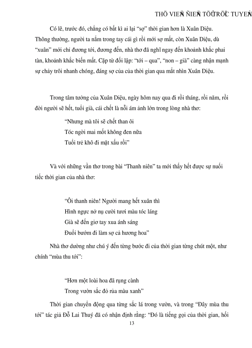 image for page Nghệ thuật trong thơ Xuân Diệu