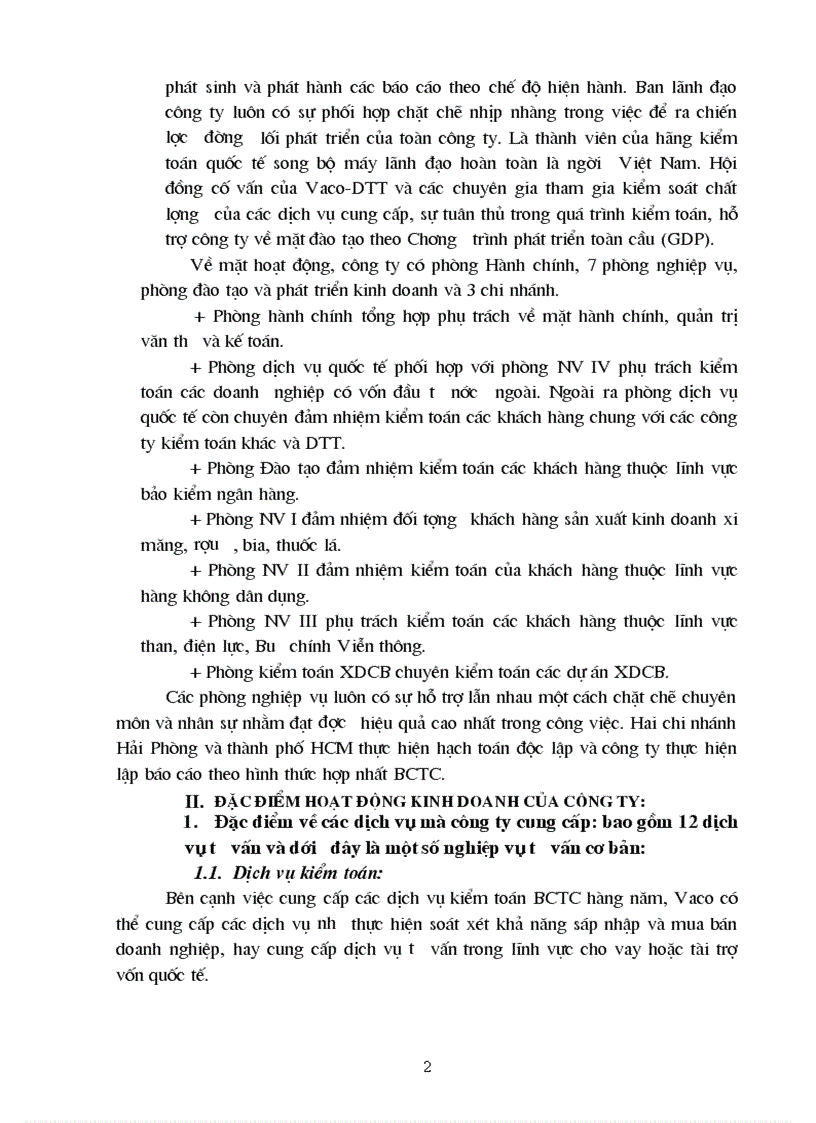 image for page Tại Công ty Kiểm toán VN