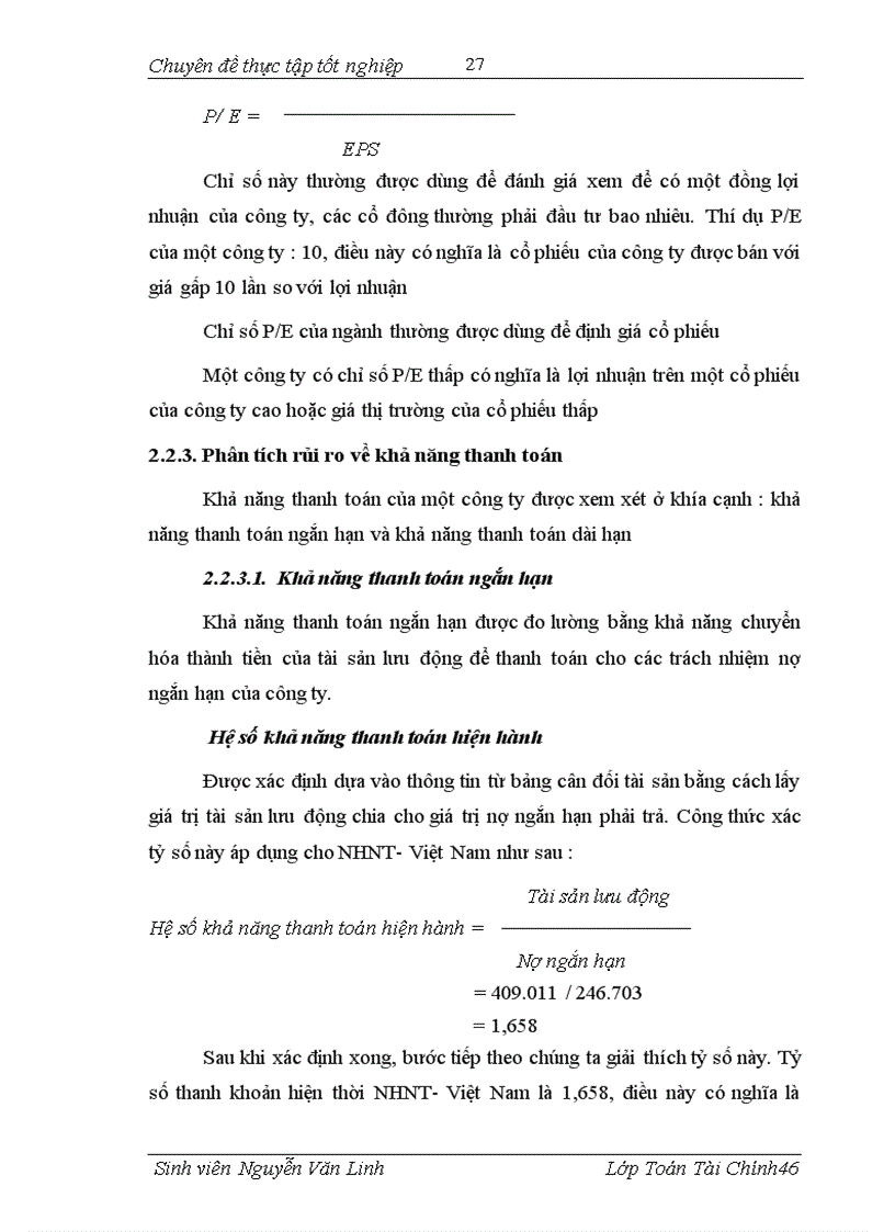 image for page Phân tích báo cáo tài chính Ngân hàng Ngoại thương Việt Nam