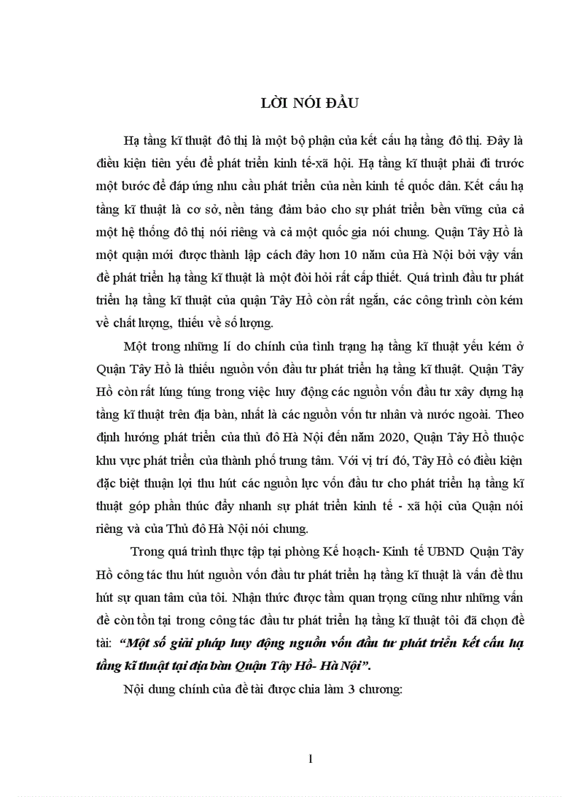 image for page 1số giải pháp huy động nguồn vốn đầu tư phát triển kết cấu hạ tầng kĩ thuật tại địa bàn Quận Tây Hồ Hà Nội