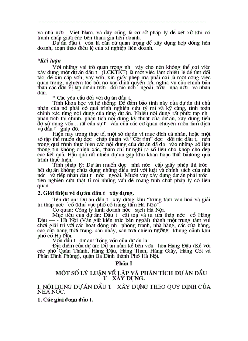 image for page Lập dự án đầu tư