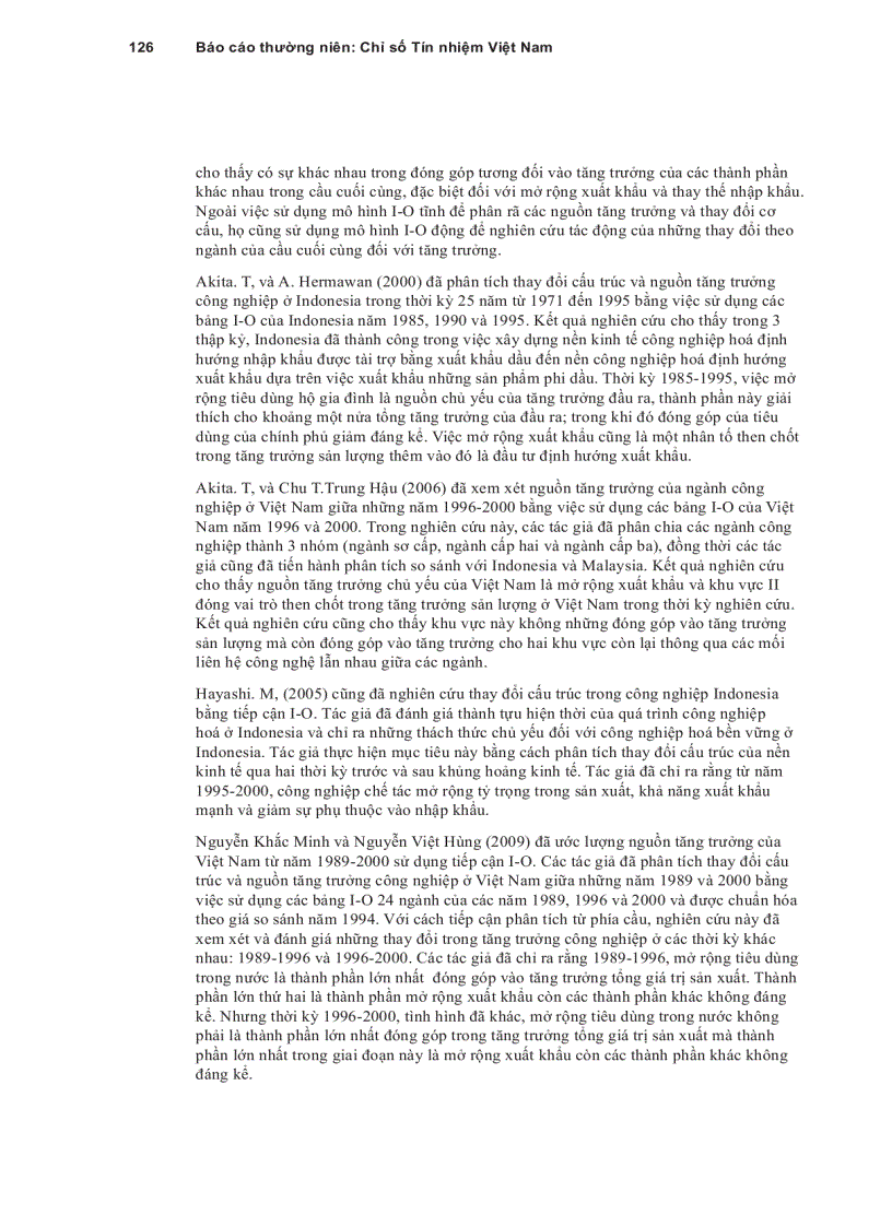 image for page Xếp hang đóng góp của ngành và vai trog của ngành với phát triển kinh tế