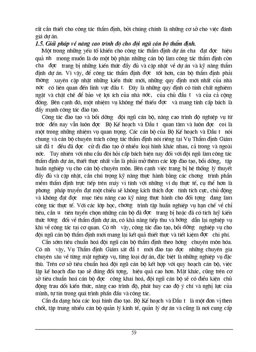 image for page Thực trạng và Một số giải pháp nhằm hoàn thiện công tác thẩm định dự án đầu tư sử dụng vốn ngân sách Nhà nước tại Vụ Thẩm định và Giám sát đầu tư Bộ Kế hoạch và Đầu tư