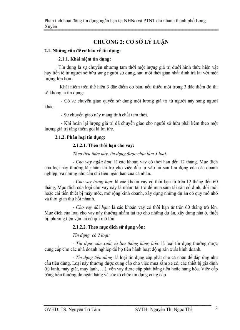 image for page Phân tích hoạt động tín dụng ngắn hạn tại Ngân hàng Nông nghiệp Phát triển Nông thôn chi nhánh thành phố Long Xuyên
