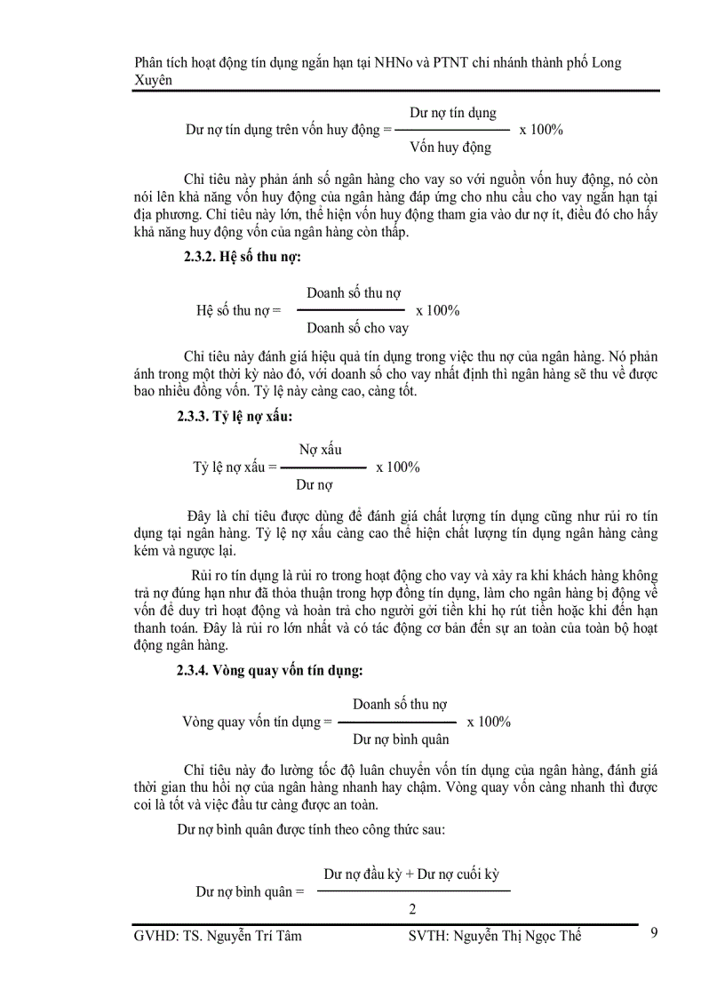 image for page Phân tích hoạt động tín dụng ngắn hạn tại Ngân hàng Nông nghiệp Phát triển Nông thôn chi nhánh thành phố Long Xuyên