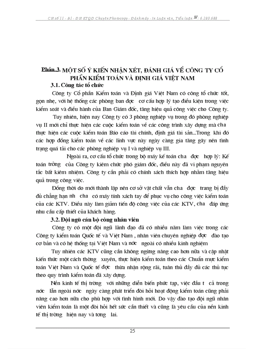 image for page Tại Công ty CP Kiểm toán và định giá VN