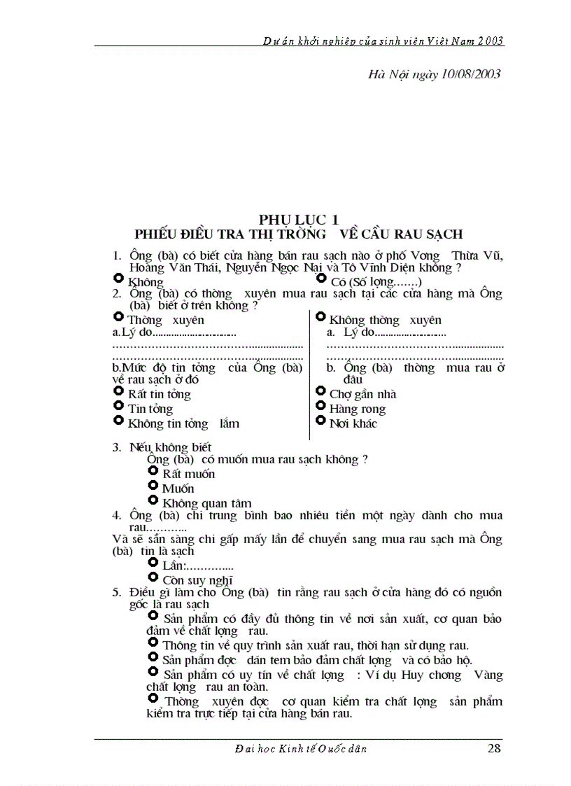 image for page Dự án kinh doanh rau sạch