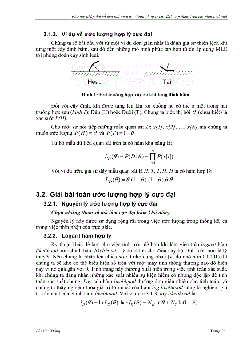 image for page Phương pháp đại số cho bài toán ước lượng hợp lý cực đại Áp dụng trên cây sinh loài nhỏ
