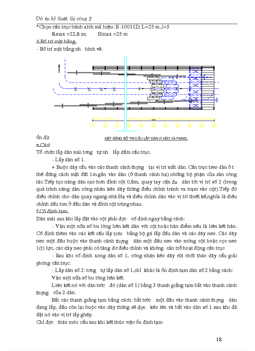 image for page Lắp ghép nhà công nghiệp B PHẦN AN TOÀN LAO ĐỘNG TRONG CÔNG TÁC LẮP GHÉP Trong thi công ta phải có các biện pháp bảo đảm an toàn thật chu đáo cho người làm và cho công trình A 1 Việc lắp ghép thư