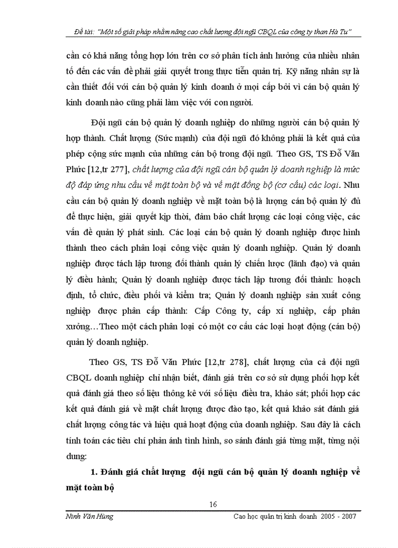image for page Một số giải pháp nhằm nâng cao chất lượng đội ngũ cán bộ quản lý của công ty than Hà Tu